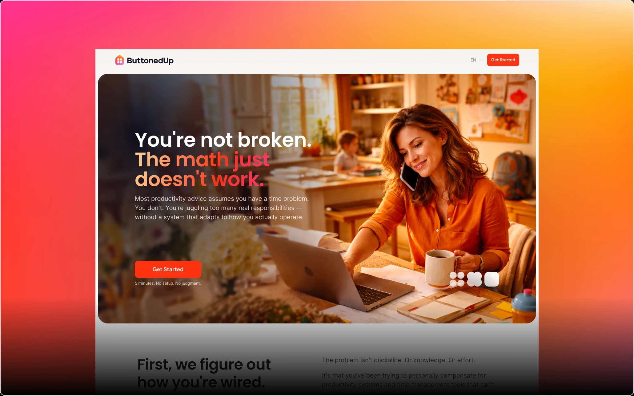 ButtonedUp — Designing Intuitive Ways to Take Back Control of Your Life cover image
