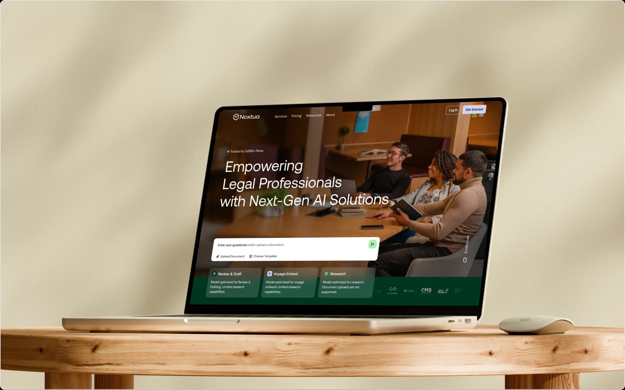 Noxtua — Designing Trust for a Legal AI Platform cover image